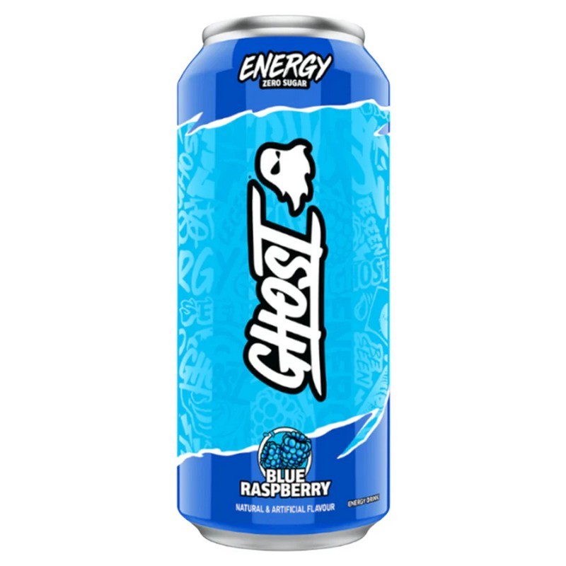 GHOST BLUE RASPBERY ENERGY DRINK 500ml